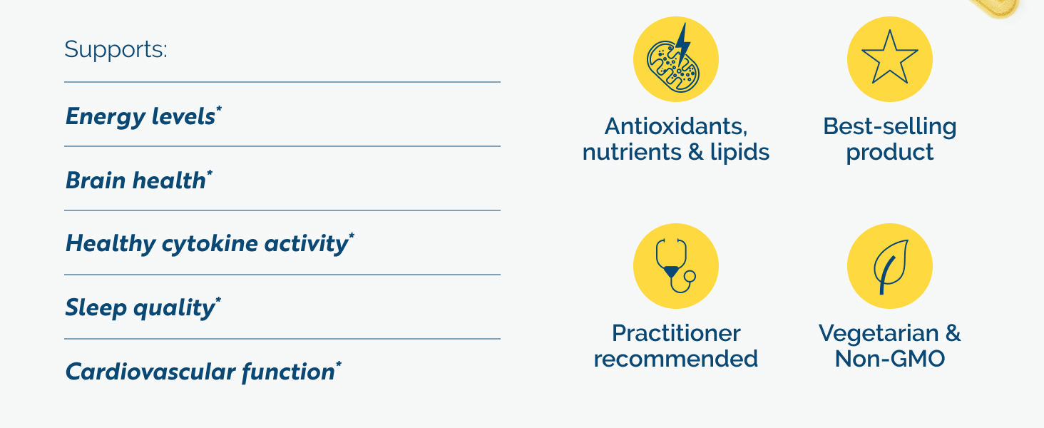 Researched Nutritionals ATP 360 Mitochondrial Supplement, 90 Capsules
