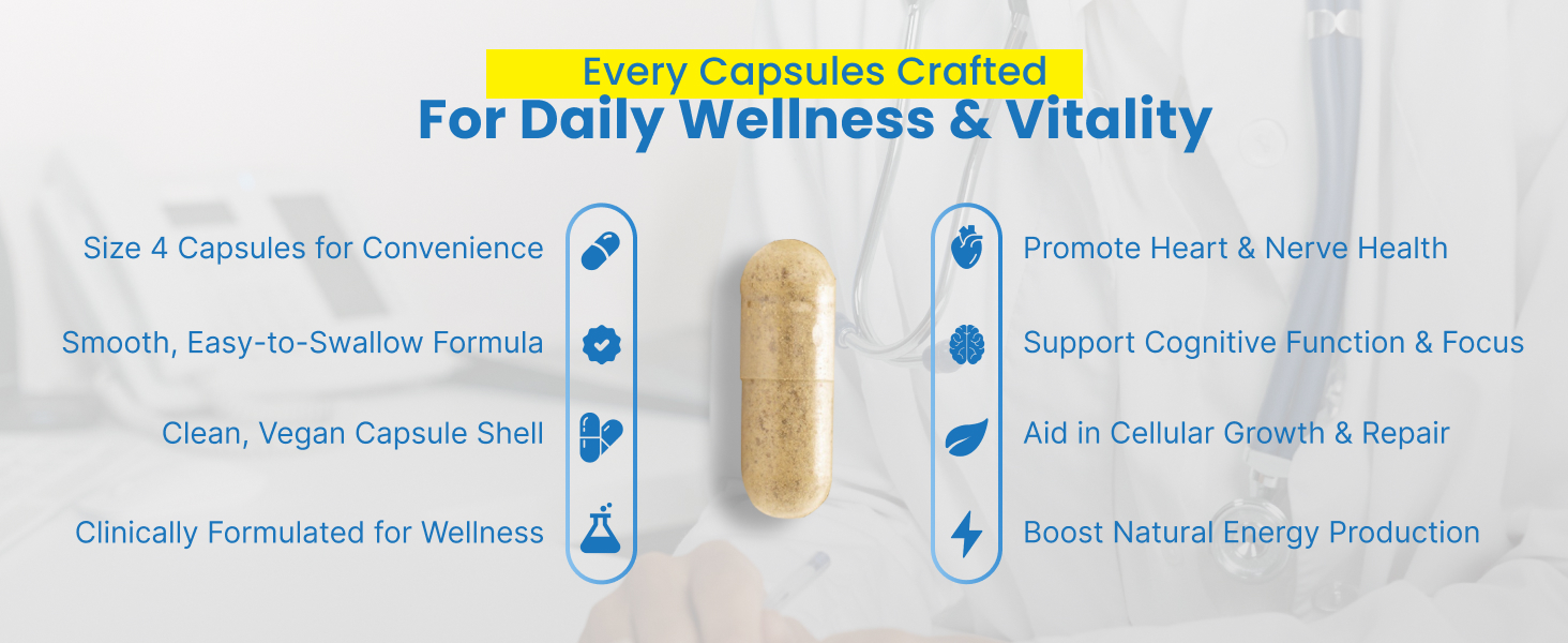 L-Methylfolate 7.5mg + Vitamin B Complex - 5-MTHF, B6 & B12 Methylcobalamin - 60 Capsules - Professional Strength Active Methyl Folate - Non GMO, Gluten Free, No Fillers (2-Month Supply)
