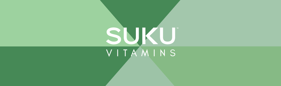 SUKU B Complex Gummies, 8 B Vitamins, Energy & Metabolism