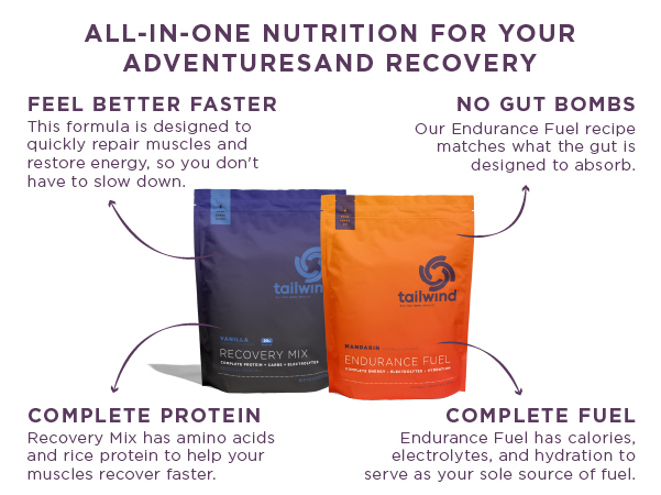 Tailwind Nutrition Recovery Mix, Vanilla, 20-Serving Bag