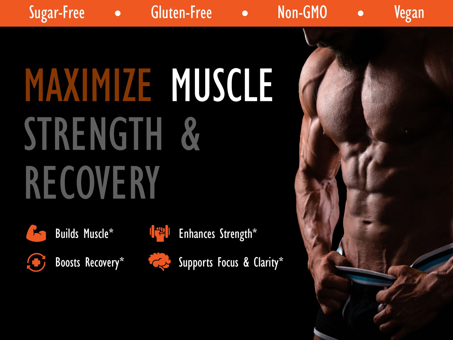 Creatine Monohydrate Gummies for Men & Women - Sugar Free & Vegan Advanced Formula W/L-Taurine + Vitamin B12 - for Muscle Strength, Muscles Builder, Recovery, Energy Boost, Pre-Workout Supplement