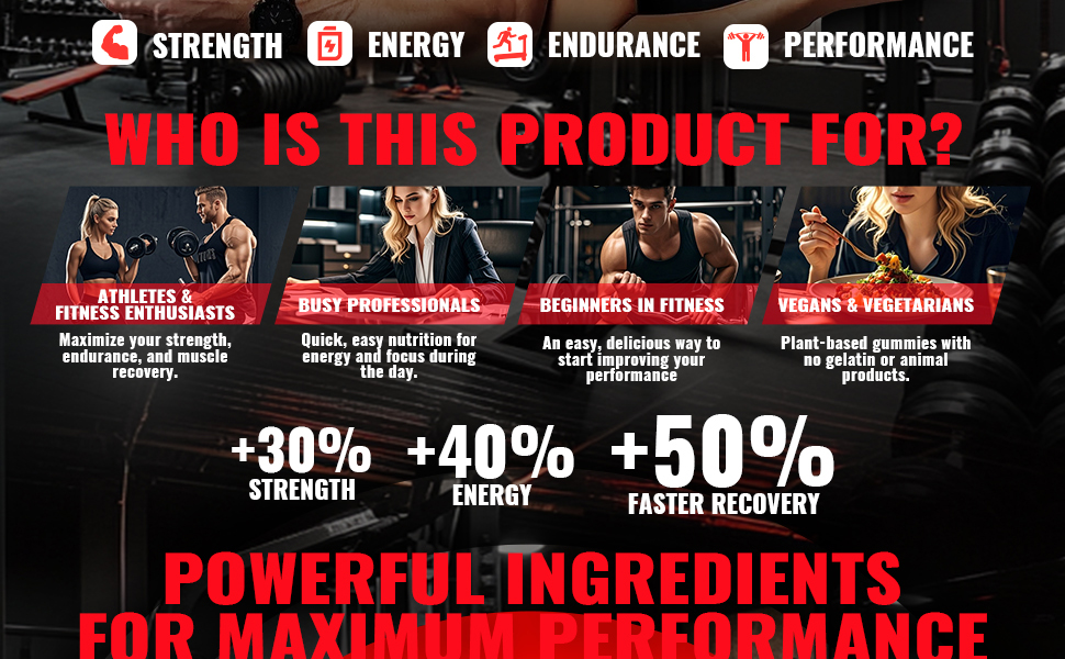 Natures Aid NSF Certified Creatine Gummy 5g - Creatine Monohydrate Gummies – Pre-Workout Energy & Muscle Growth Support for Men & Women | Strawberry Electrolyte Gummies (135 Count)