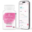 Natureland 40 Count, 600mg Acid boric Vaginal Sacrificii, Made in USA, Restaurare pH-ul Balanță și Reduce uscarea, Odors, Itchiness, și de descărcare de gestiune, Suport Intimate Health (40 Conte (Pachet de 1))