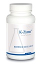 Biotics Research K ZymeTM Potasiu, 99 miligrame, suporta functie cardiovasculara, Echilibru electrolitic, Transmisie nervoasa, Activitate musculara, Superoxid de dismutaza, Catalase.100 Comprimate