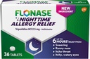 Flonase Nighttime Alergice comprimate de ajutorare, până la 6 ore de medicamente de alergie - 36 comprimate filmate
