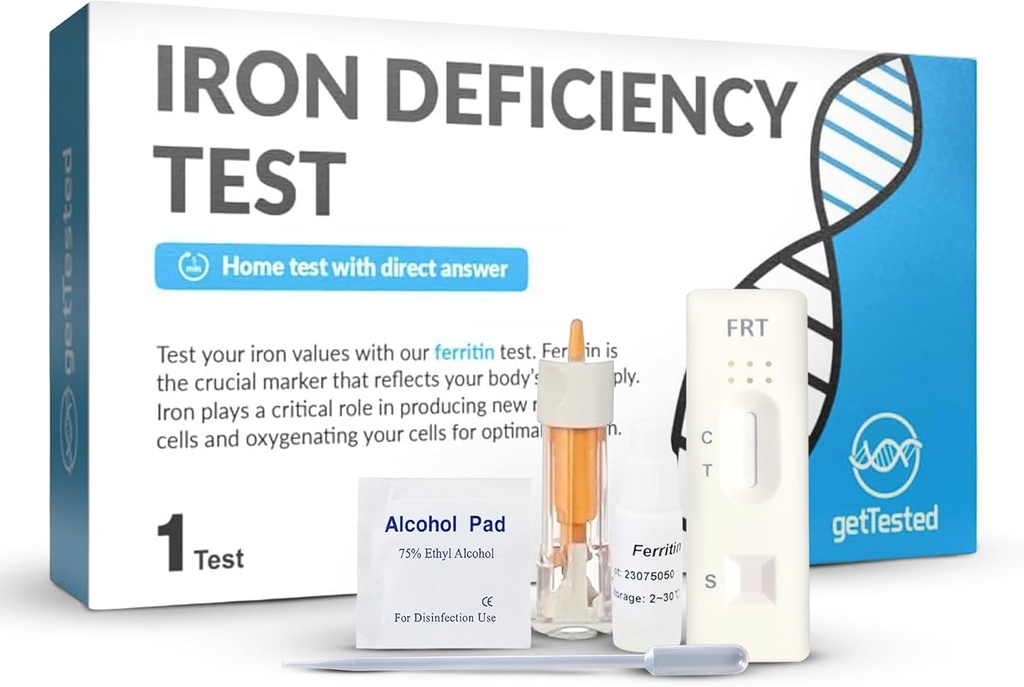 GET Test de deficit de fier Testat Kit de testare de deficienta 