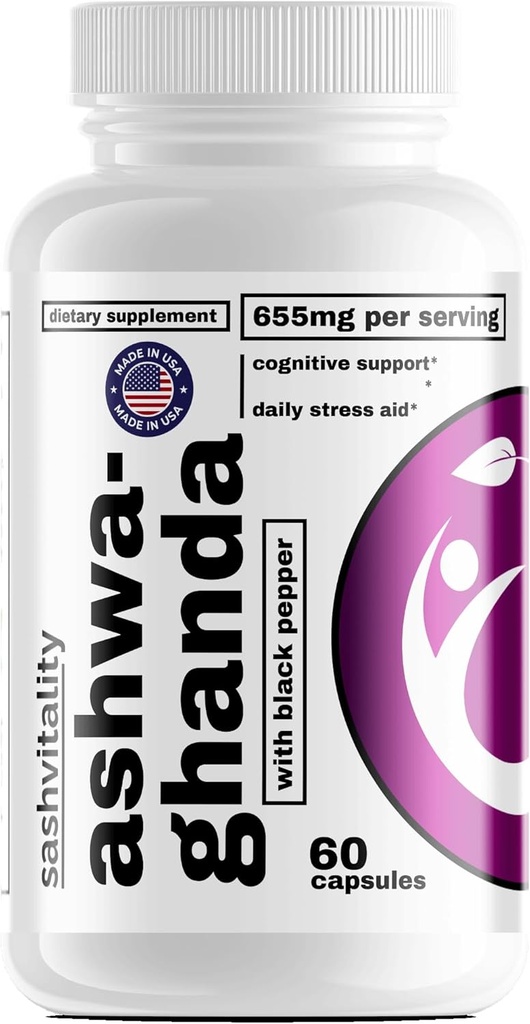 SASH Vitality Ashwagandha Capsules 