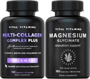 Vitamine vitale Multi Colagen Plus Capsule + Capsule de glicinat de magneziu