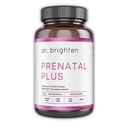 Dr. Brighten Prenatal Plus - Formularea femeilor, Active B Vitamine, Minerale, Antioxidanti pentru Gravide sau Nursing Mame, Non-GMO Vegan, No Gluten, No Soy - 180 Capsule