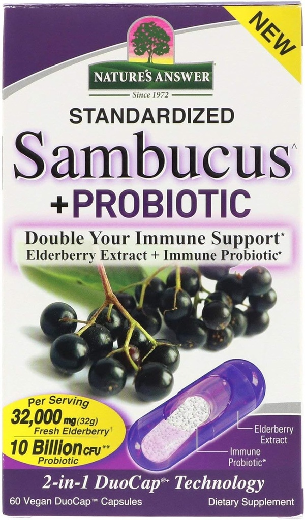 Răspunsul naturii Sambucus + Probiotic 