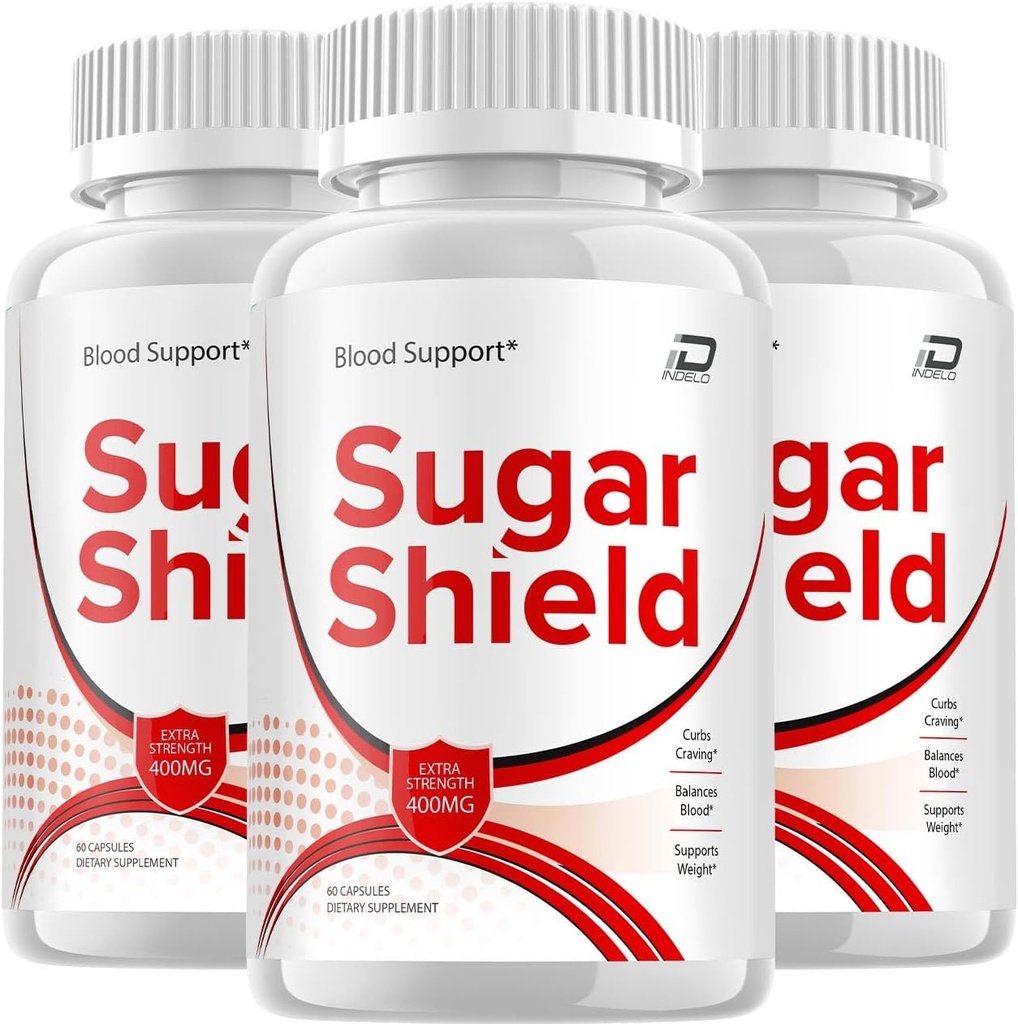 Sugar Shield Supplement, Sugar Shield Pills, Sugar Shield Extra Form Formula, Sugar Shield Advanced Formula Capsule, Sugar Shield Natural Pills (3 Pack - 180 Capsule)