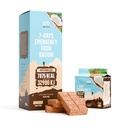 Rezerva de alimente de urgență MRE - 7 zile nucă de cocos Biscuit Baruri MRE Mese Militare 2024 Kit de supraviețuire - 20 de ani Perioada de valabilitate Camping Provizii de drumeții