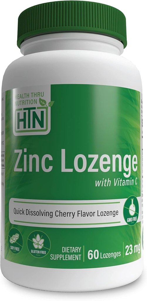 Sanatate Thru Nutritie Zinc Lozenge cu vitamina C 