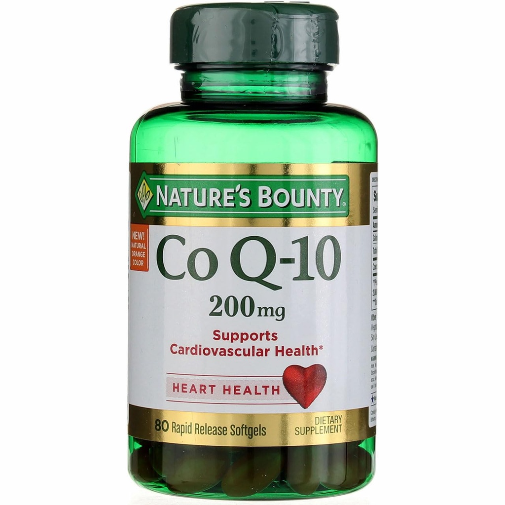Nature's Bounty CoQ10 200 mg Q-Sorb Softgels, 80 t