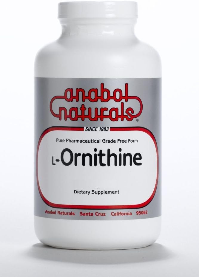 Anabol Naturals L-Ornitine 500 Grams Free Form Powder