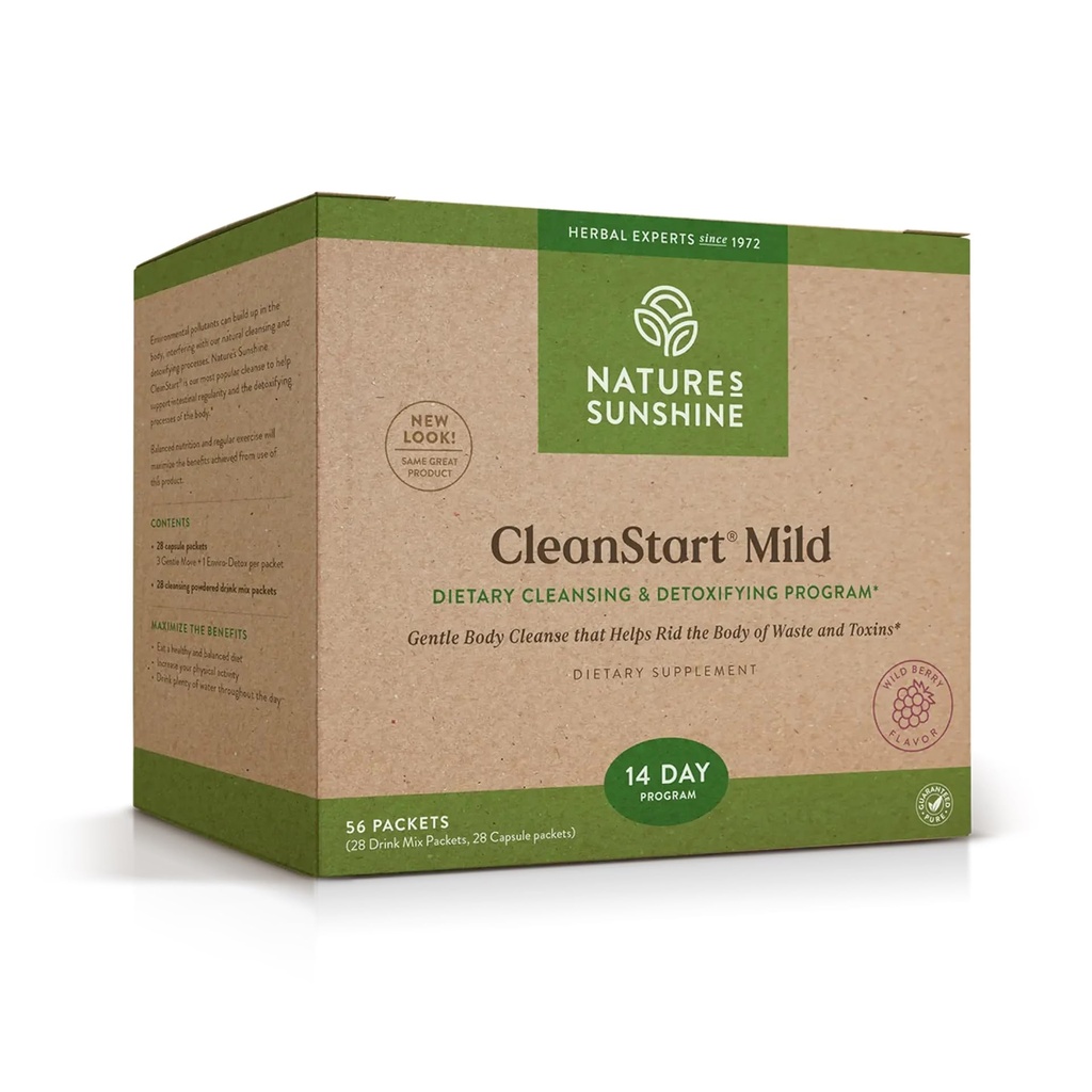 Natura's Sunshine CleanStart Uld, 56 Pachete 