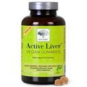 NOW NORDIC Active Liver Gummies, Milk Thistle, Artichoke & Turmeric Supplement, Natural Peach Mango Flavor, Sugar Free & Vegan, 60 Count (Pachet de 1)