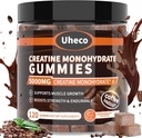 Cafea Aroma Creatina Monohidrat Gummies 5000mg pentru barbati si femei,Contine L-Taurina + Vitamina B12, Betaina, L-Citrulina pentru forta musculara, Imbunatatiti rezistenta la exercitii -116 Conte