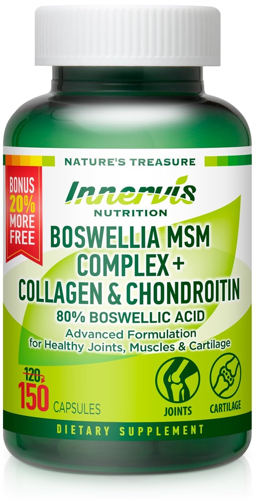Complexul Boswellia MSM 150 Caps 