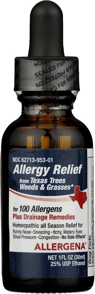 PROGENA - Allergena Texas Trees - Alergia Relief Drops (1 Fl Ounce)