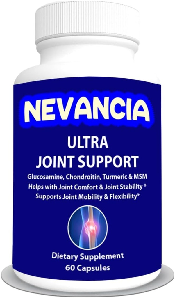 Suport comun Ultra - Glucosamină, Chondroitin, Turmeric, MSM, Boswellia, Bromelain, Metionină 