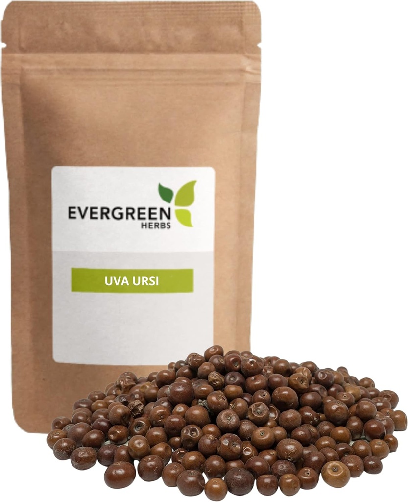 Evergreen Herbs Pinguica Fruto - Uva Ursi Fruit (8 oz.) - Restabil Stand Up Pouch pentru a asigura prospețime!