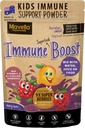 Copii Suport Imun - Boost imunitar cu vitamina C A + E, Magneziu & Probiotice pentru cu 9 Superberries - Berry Gummie gust alternativ 3,52oz (100g)