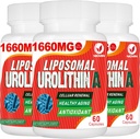 1660MG Urolitină Supliment - Urolitină lipozomal 180 Capsule