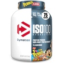 Dymatize x Pebbles Fruity ISO100 Whey Pulbere de proteine Izolat, 25g de proteine, 5,5g BCAAs, 120 Cal., Gluten Free, 1g Fat, 1g Zahăr, 2g Carb (75 Servings)