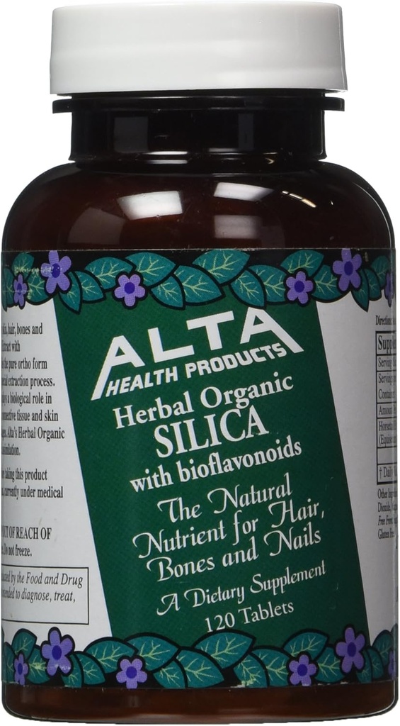 Alta Health Products - Siliciu cu bioflavonoide, 500 mg, 120 comprimate