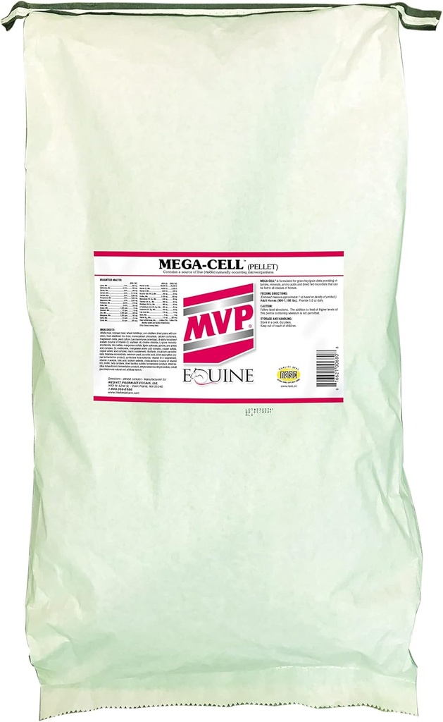 Mega-Cell (50lb Bag) Balanced Vitamine & Mineral Support for Horses