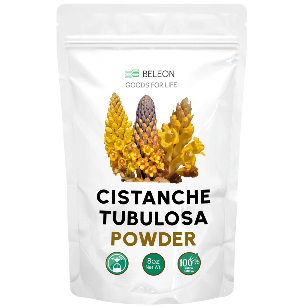 Cistanche Tubulosa Powder 8 oz - Supliment, Promoveaza energia, functia cognitiva, dispozitie pozitiva