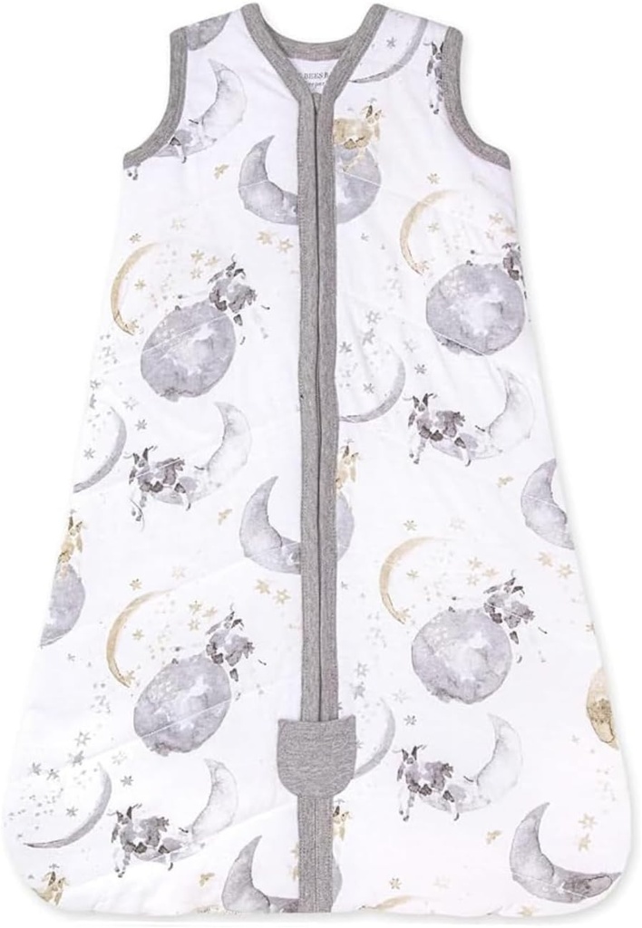 Albinele lui Burt Baby Unisex Beekeeper purtabil Blanket, Bumbac organic - Greutate ușoară sau medie - nou-născut esențiale
