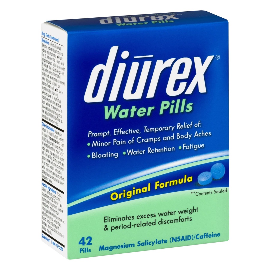 Diurex pastile de apă Original Formula - 42 pastile