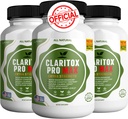 Claritox Pro Max Suplimentul suplimentar de putere, Booster de stare de spirit, îmbunătățitor de funcții cognitive, 180 capsule (3)