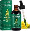 Extract de frunze Mullein Extract de frunze Mullein pentru plămâni Mullein picături Mullein frunze Lung Curatare Supliment 2.02 Fl.Oz