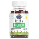 Gradina de viata Copii Probiotic 3 Miliarde CFU, Aroma de cireșe Gummies - Sugar gratuit Probiotice o dată pe zi pentru copii, Probiotice Plus Fibră pentru copii Digestive & Immune sănătate, 30 Vegetarian Gummies