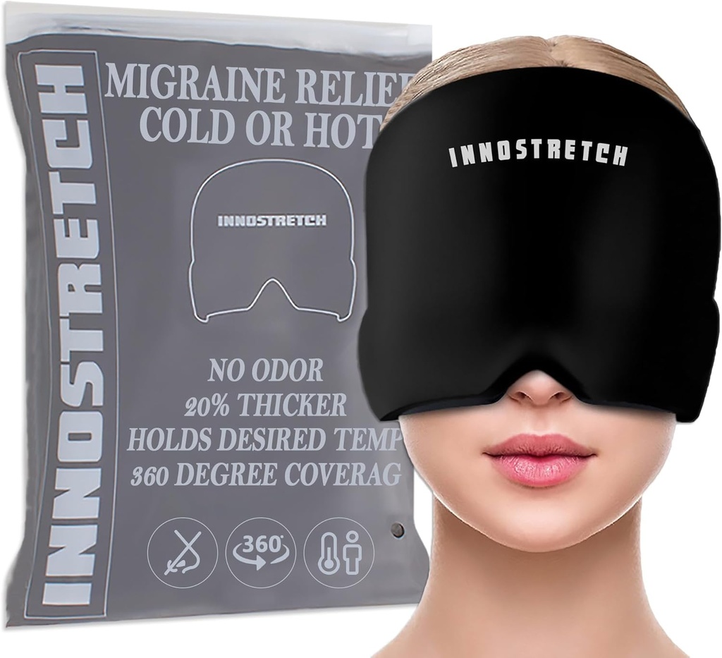 Durere de cap și Migrene Relief Cap Ice Hats pentru Migrene pentru a reduce intensitatea de Migrene Migrene Head Wrap și Migrene Relief Masca Wrap Wrap folosit pentru răcire cap Wrap Migrene Mask