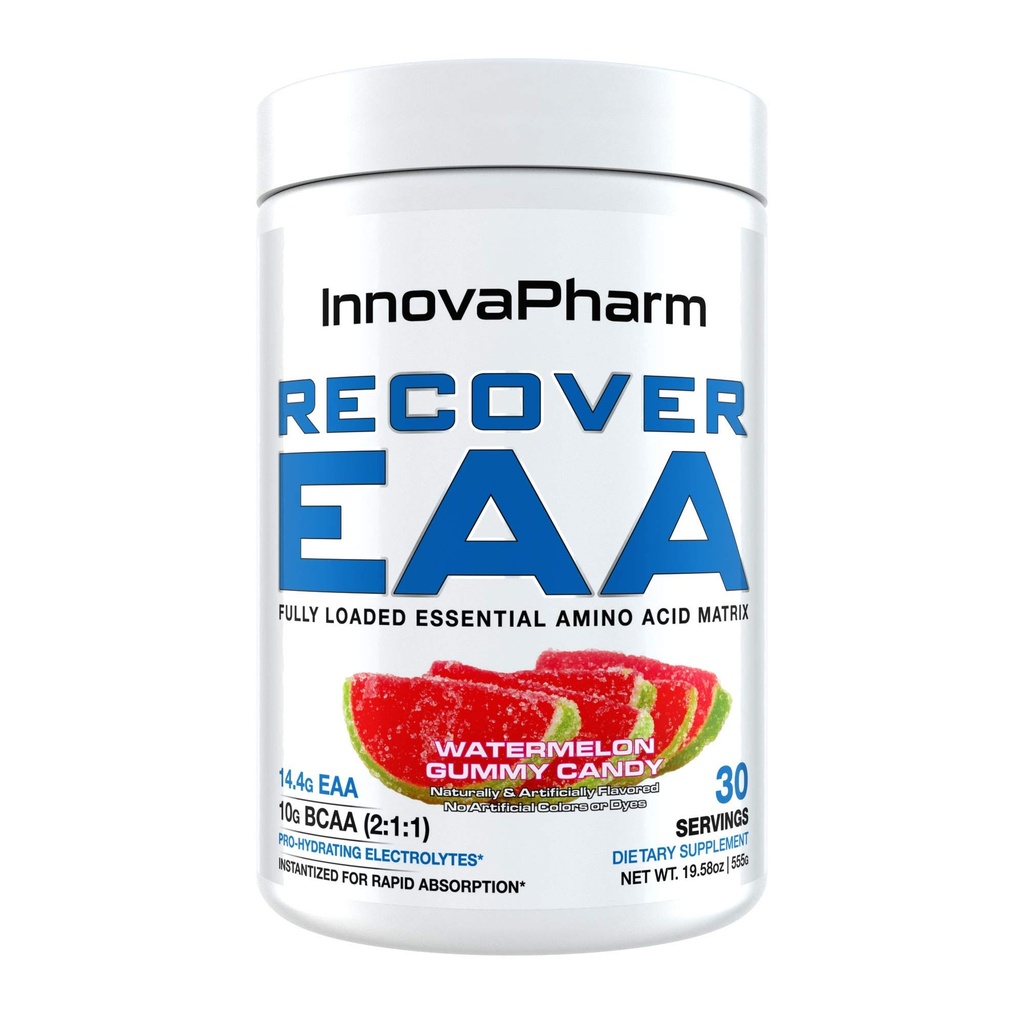 InnovaPharm Recover EAA Powder Gummy Candy 19.5 Ounces
