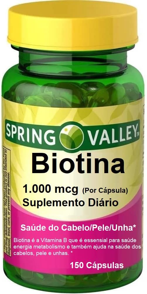 Valea Primăverii - Biotin 1000 mcg, 150 comprimate