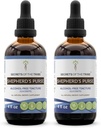 Secretele extractului lichid fără alcool de la Shepherd (Capsella Bursa-Pastoris) de plante aromatice uscate (2x4 FL OZ)