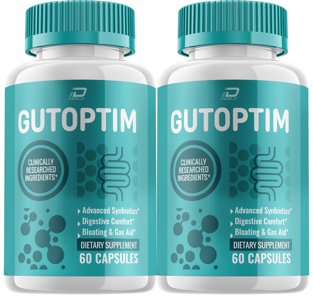 Gutoptim Capsule Probiotice avansate, Gutoptim Probiotice Suport pentru pastile de sanatate digestiva, Recenzii Gutoptim, Supplement Gut & Suport digestiv (2 ambalaj - 120 capsule)
