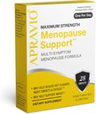 Menopauza suport, Menopauza Relief pentru femei, Reduceți Flash-uri fierbinți, Transpirații de noapte și Swings, Putere maximă Hormon echilibru, 28ct