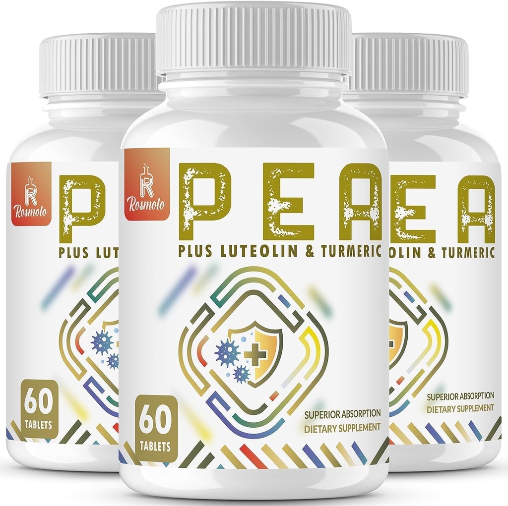 Palmitoiletanolamidă cu luteolin & Turmeric 