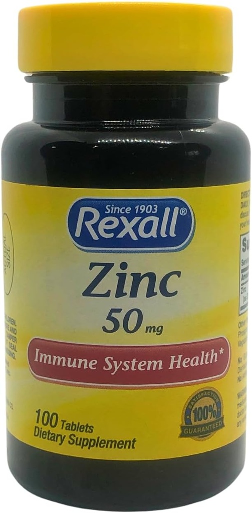 Rexall Zinc 50mg - 100 comprimate