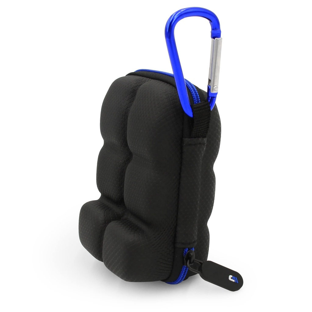 CASEMATIX Astm Inhalator titular Cazul se potrivește două inhalatoare standard de salvare cu Lanyard și Clip pe Keychain Carabiner, include numai caz de astm