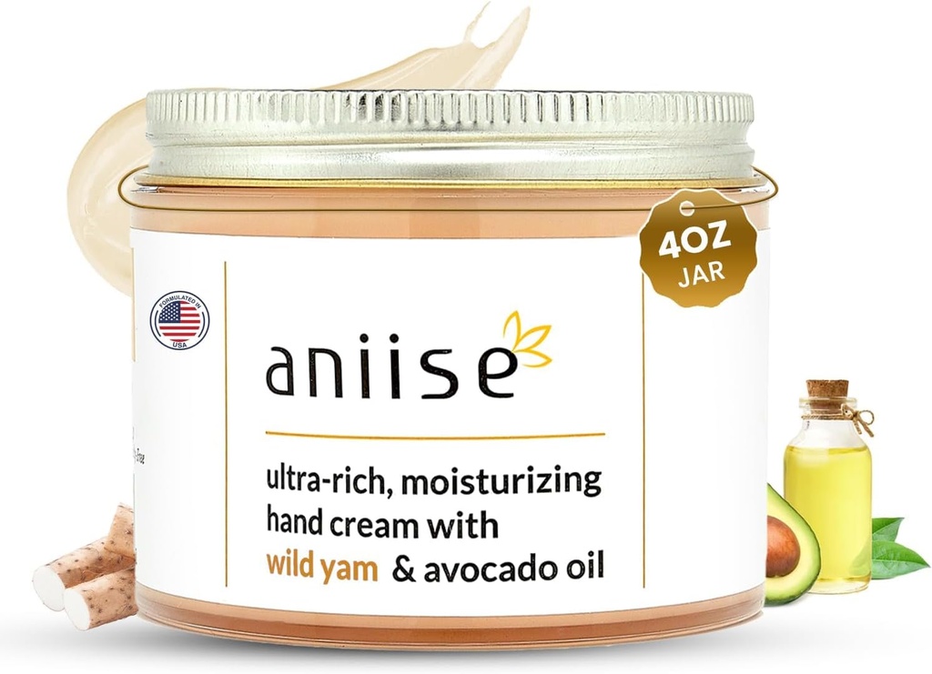 Wild Yam Hand Cream cu Avocado Ulei 