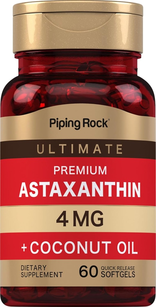 Piping Rock Astaxanthin 4mg 