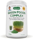 ANDREW LESSMAN Green Foods Complex 600 Servings - Provizii Blocuri de constructii pentru cresterea tesutului sanatos, suport hepatic. 100 mg Fiecare de Barley Grass, Grass de grâu, albastru verde Algae, Chlorella, Spirulina