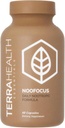 Terra Health Essentials NOOFOCUS - Nootrops Brain Supplement Supplement with Adaptopogenic Ciuperci, Alpha-GPC, Gotu Kola, L-Theanine for Focus & Memory - All Natural, 30 Day Supply
